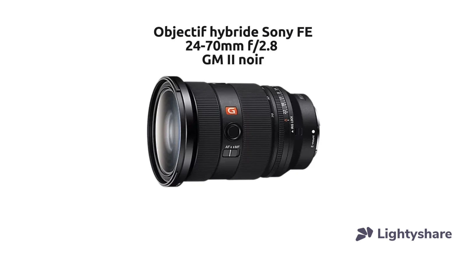 Sony FE 24-70mm F2.8 GM II - Photo 1 sur 1