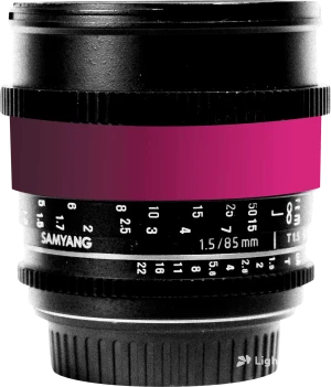 Location Samyang 85mm T1.5 EF