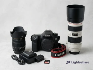 Location Pack Photo & Vidéo Polyvalent : Canon 70D + Duo d'objectifs lumineux (17-50mm f/2.8 & 70-200mm f/4 L)