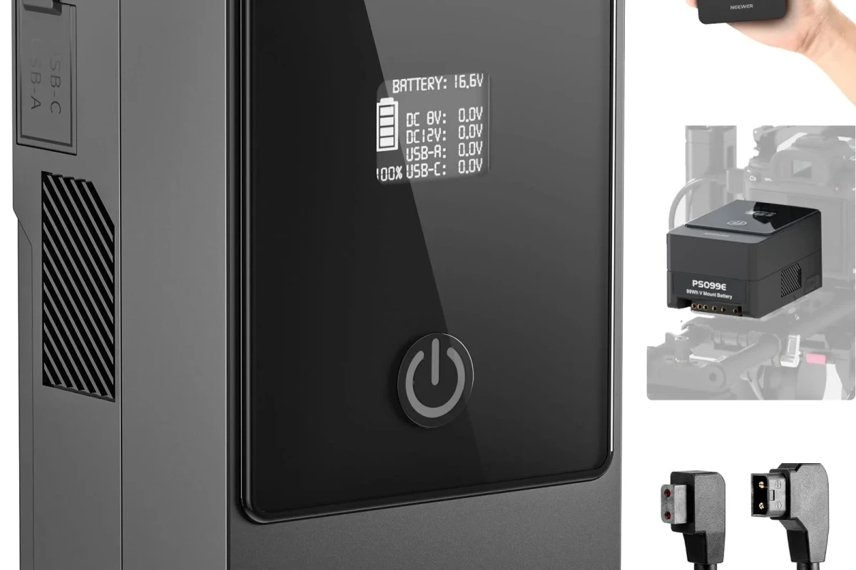 Location Neewer Mini Vmount Batterie 6800 mAh 99Wh - Lightyshare