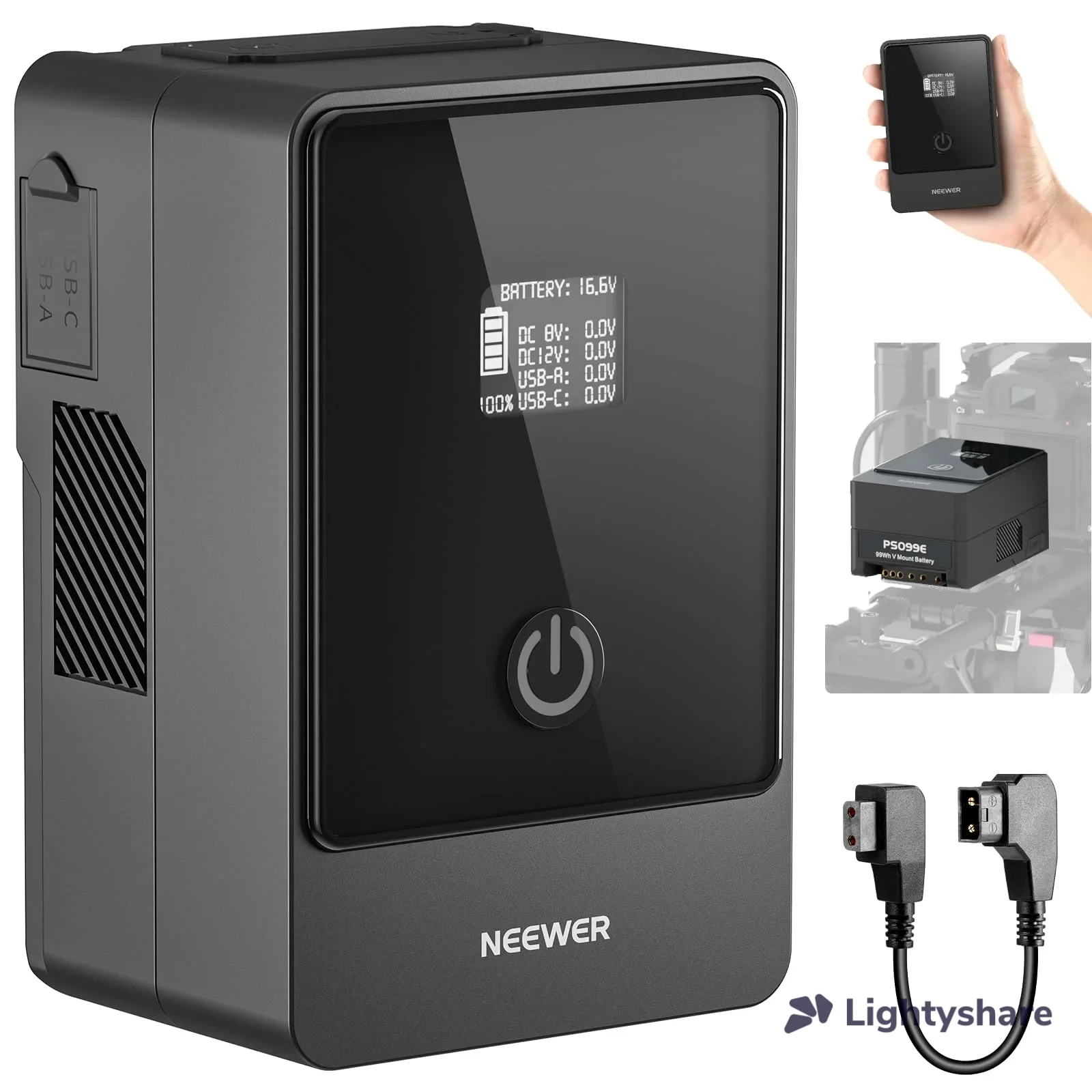 Neewer Mini Vmount Batterie 6800 mAh 99Wh - Photo 1 sur 1
