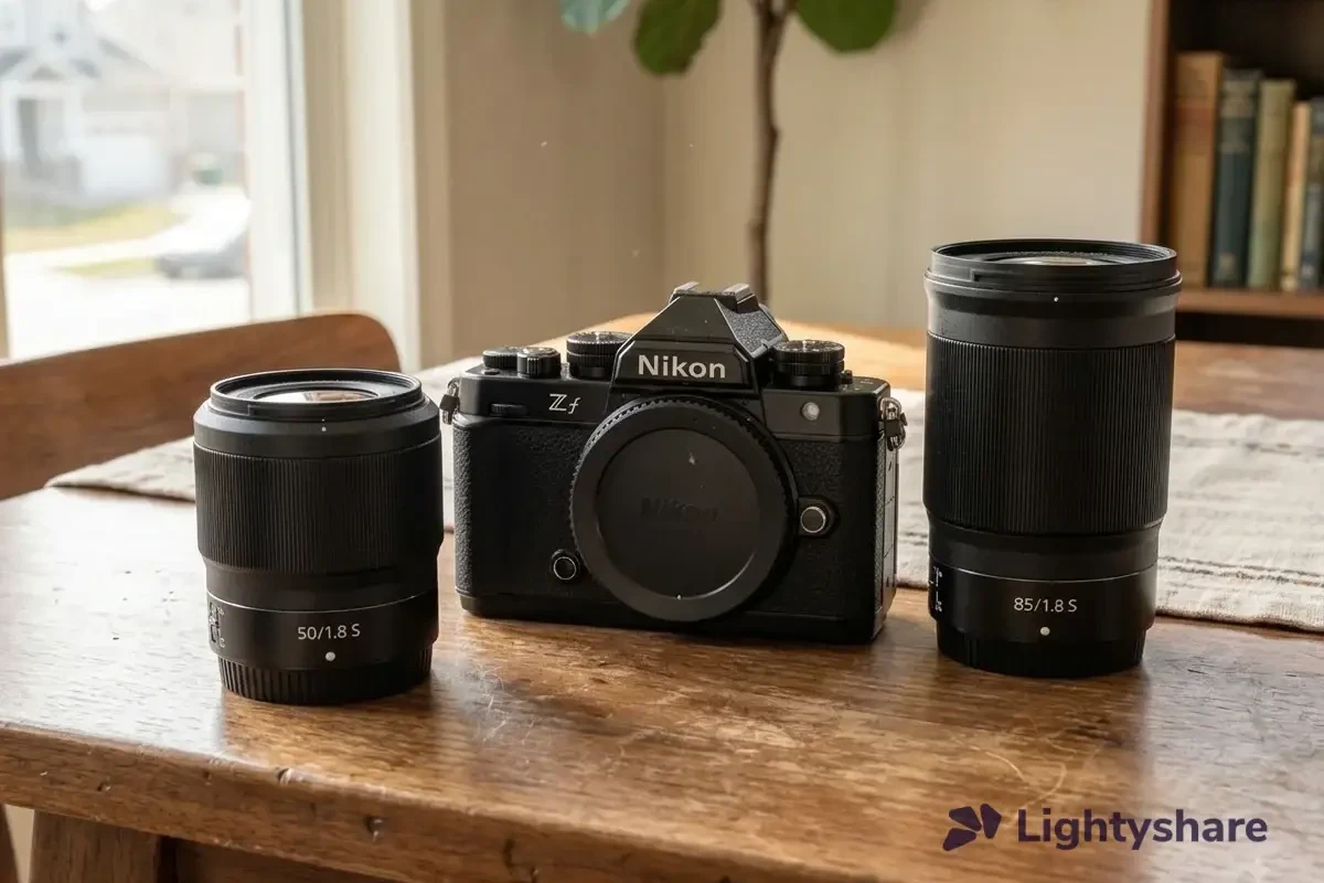 Location Kit Portrait Complet – Nikon Zf + 50mm + 85mm + Flash - Lightyshare