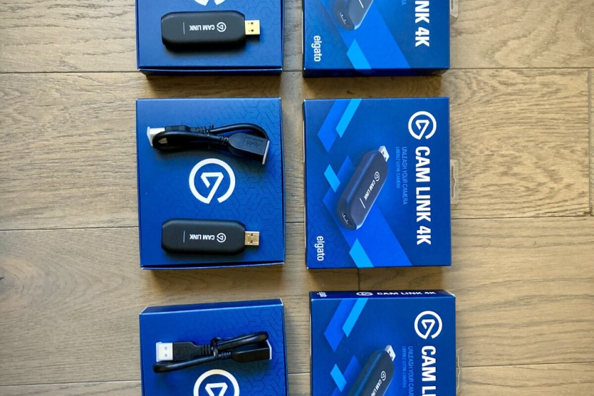Location Pack 3x Elgato Cam Link 4k _streaming - Lightyshare