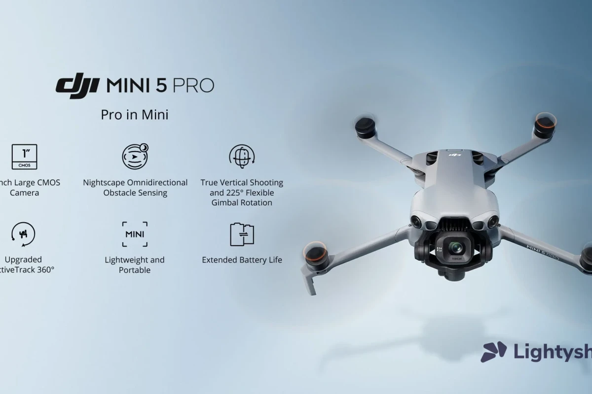 Location DJI Mini 5 Pro Fly More Combo - Lightyshare