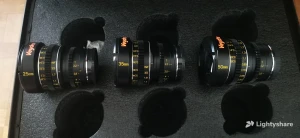 Photo Veydra Kit Veydra Mini Prime 25, 35, 50 mm T2.2 Sony E-Mount