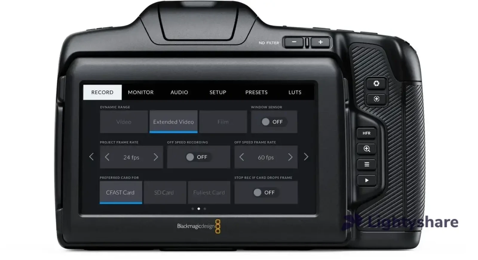 Blackmagic Design Pocket Cinema Camera 6k G2 (BMPCC 6k G2) - Photo 2 sur 2