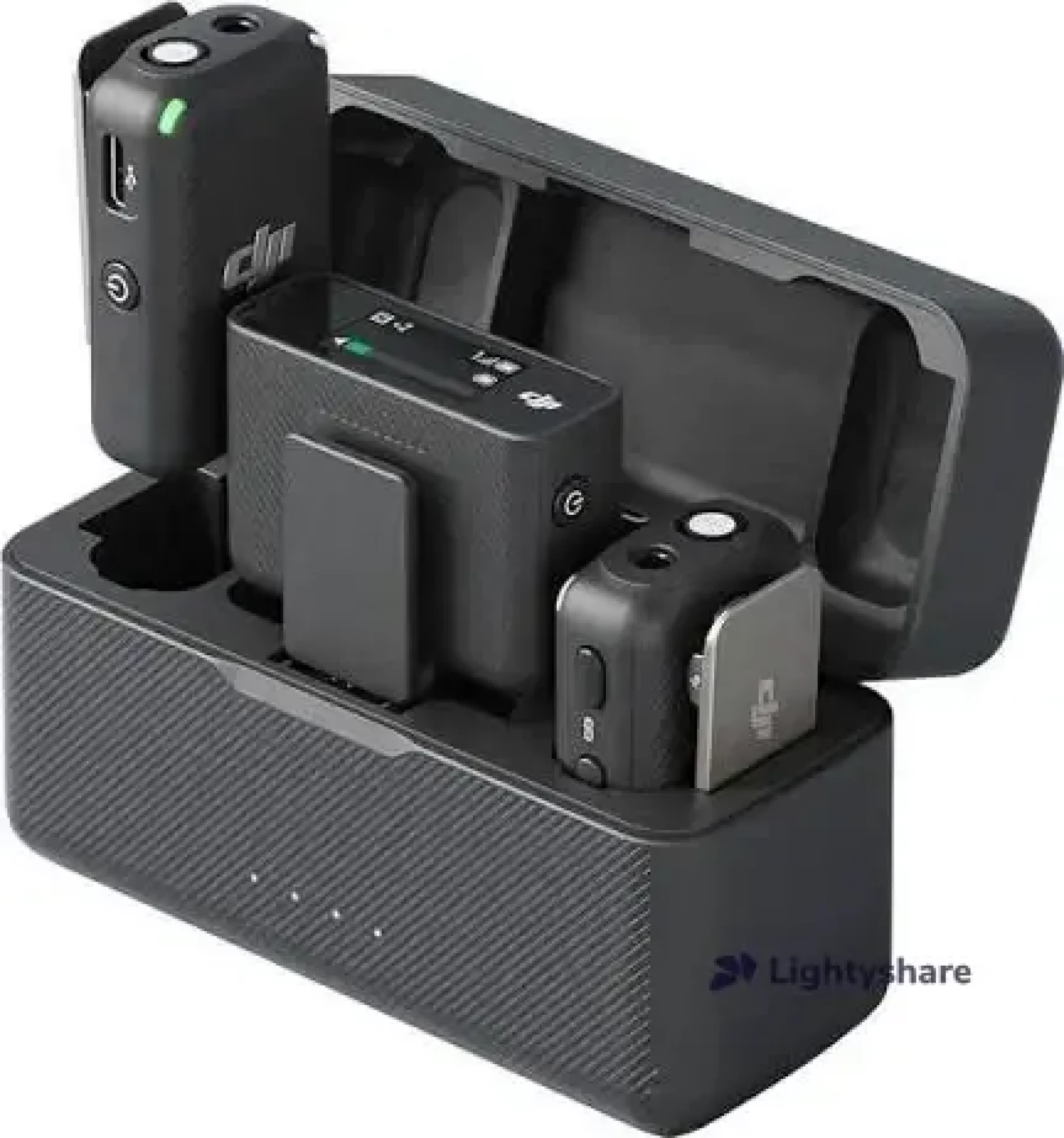 DJI DJI Mic 2 (2 TX + 1 RX + Charging Case) - Photo 1 sur 3