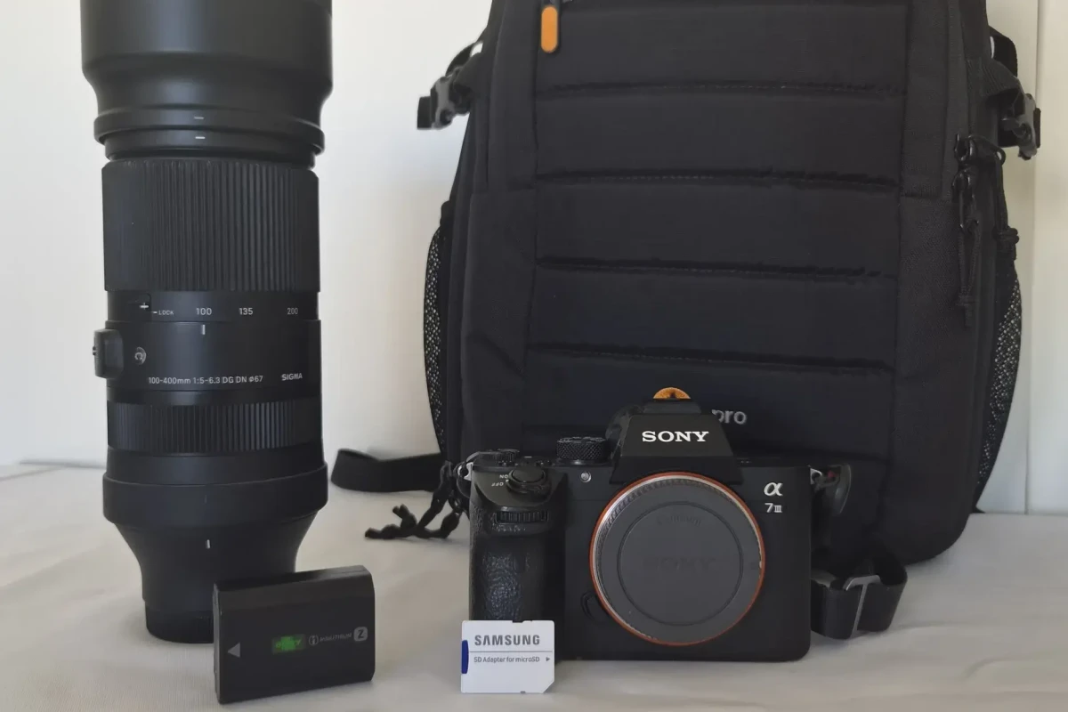 Location Pack Sony A7 III + Sigma 100-400mm f/5-6.3 OS | Téléobjectif - Lightyshare