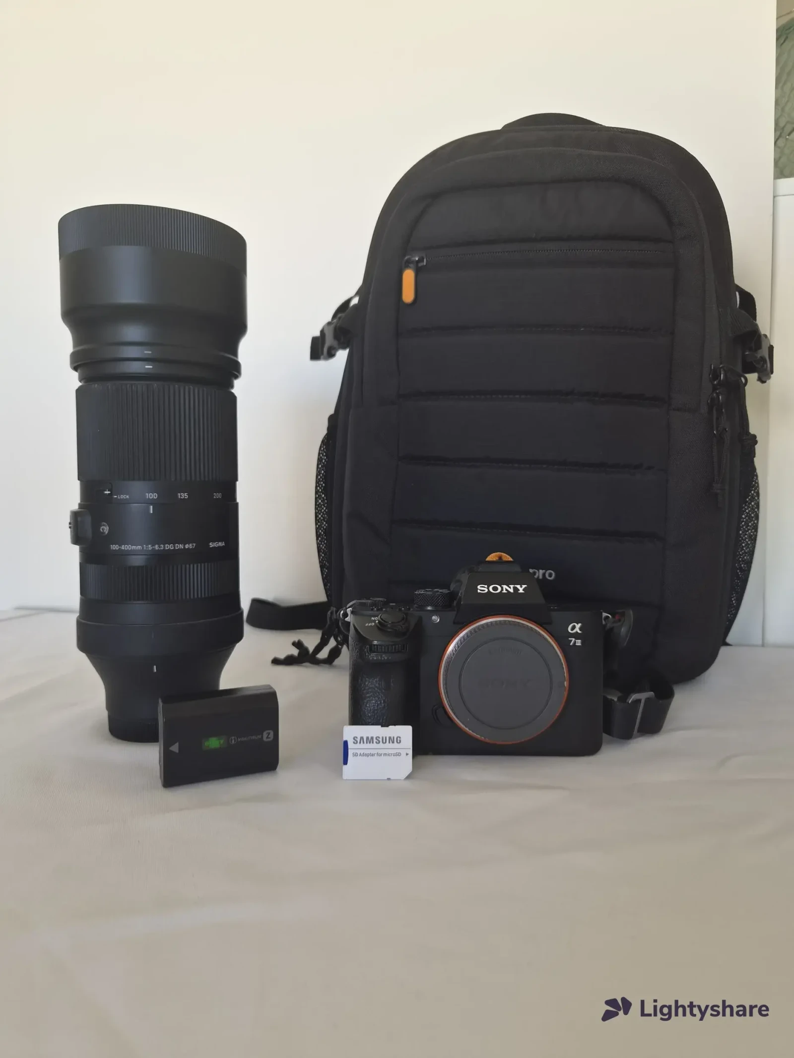 Pack Sony A7 III + Sigma 100-400mm f/5-6.3 OS | Téléobjectif - Photo 1 sur 3