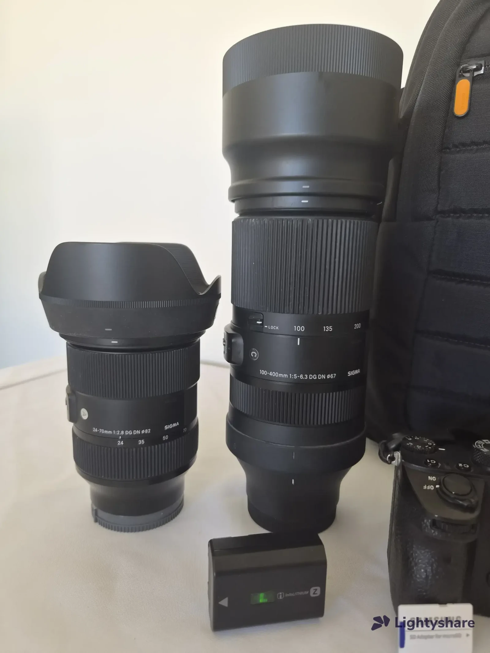 Pack Pro Complet : Sony A7 III + Sigma 24-70mm f/2.8 + Sigma 100-400mm | Kit Studio & Terrain - Photo 3 sur 3