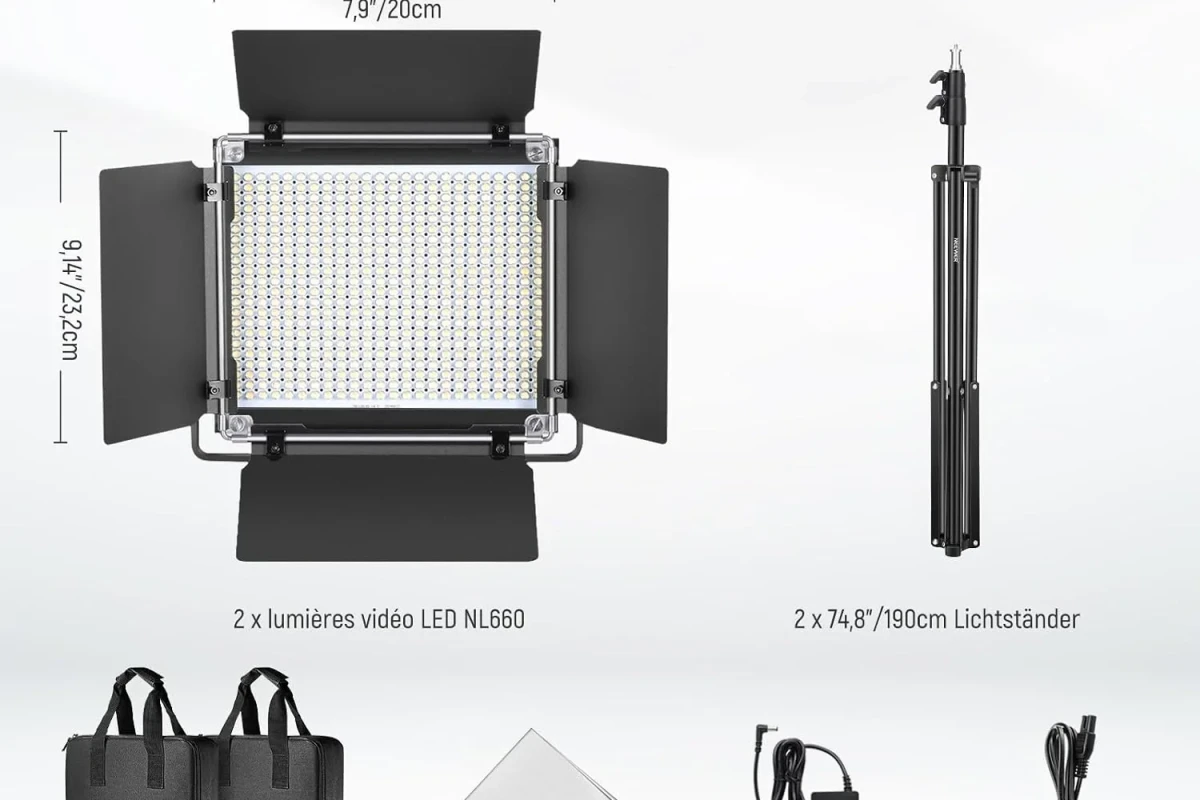 Location Neewer Kit d'éclairage studio - Lightyshare
