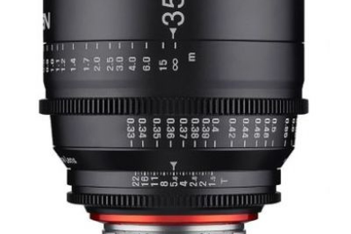 Location Optique Xeen 35mm T1.5 - Monture EF - Lightyshare