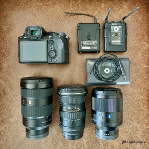 Location Pack Sony A1, 3 objectifs, kit HF
