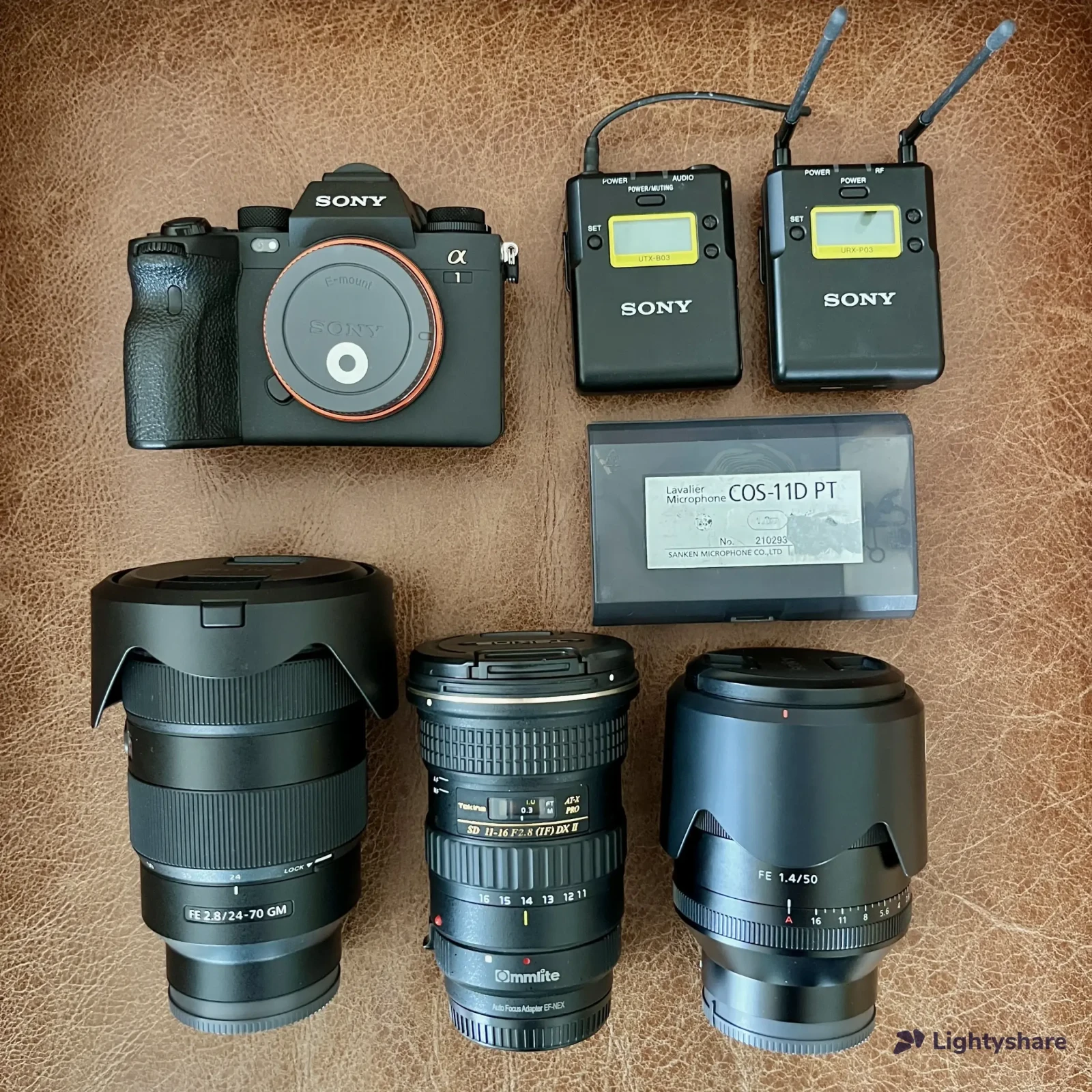 Pack Sony A1, 3 objectifs, kit HF - Photo 2 sur 2