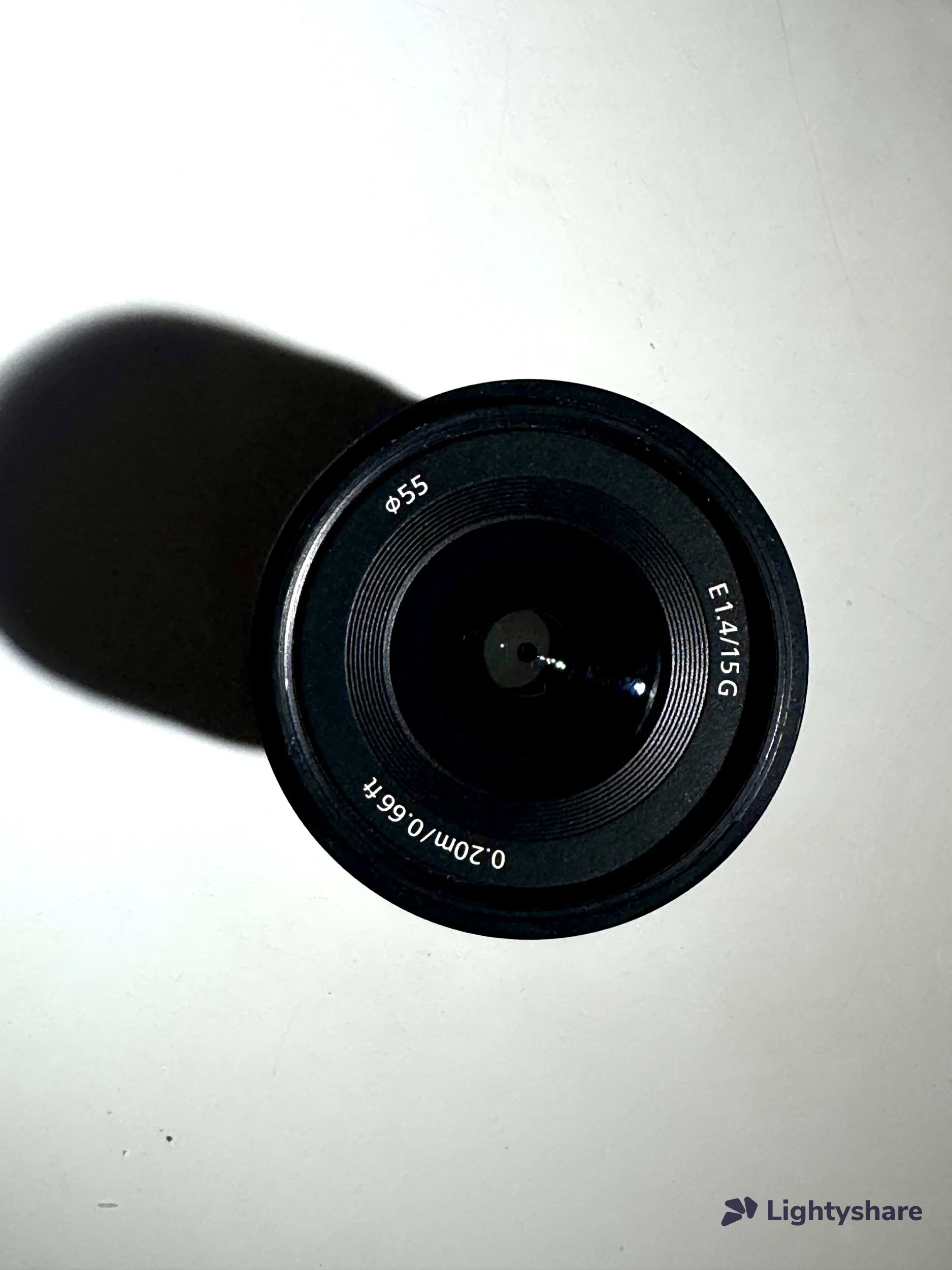 Sony E 15mm F1.4 G