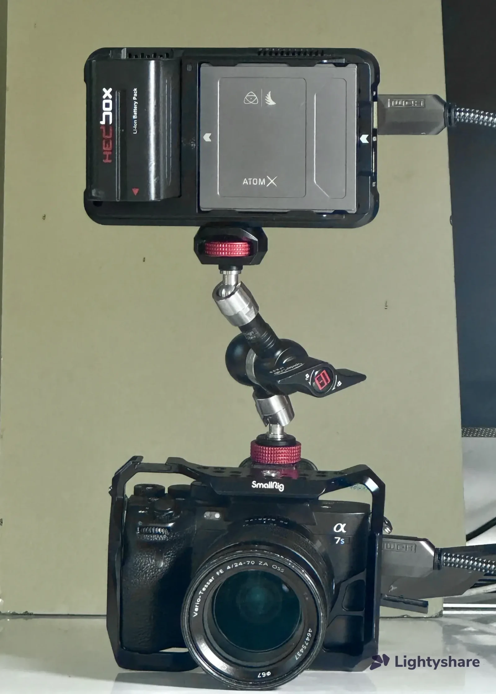 Kit Caméra, 2 objectifs et moniteur : Sony Alpha 7S III + Zeiss 24-70 f/4 + Sony 15 mm f/1.4 + Atomos Ninja V - Photo 2 sur 3
