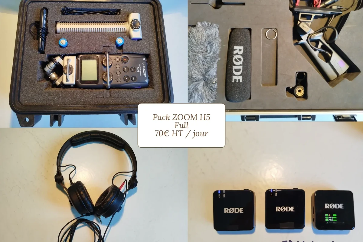 Location Pack ZOOM H5 Full - Lightyshare