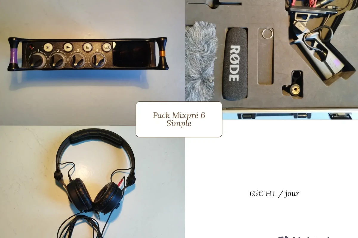 Location Pack Mixpré 6 Simple - Lightyshare