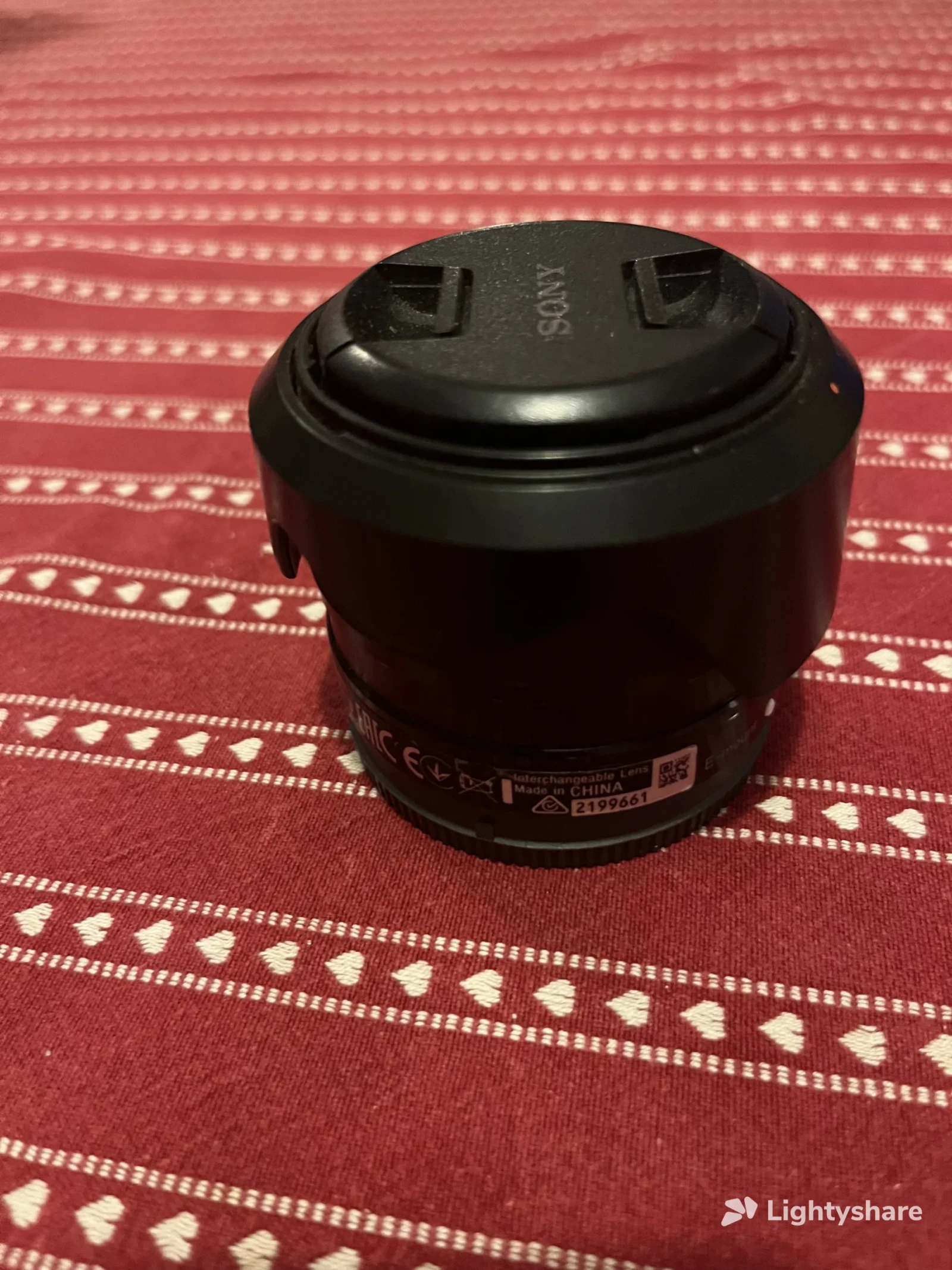 Sony E 35mm F1.8 - Photo 1 sur 2