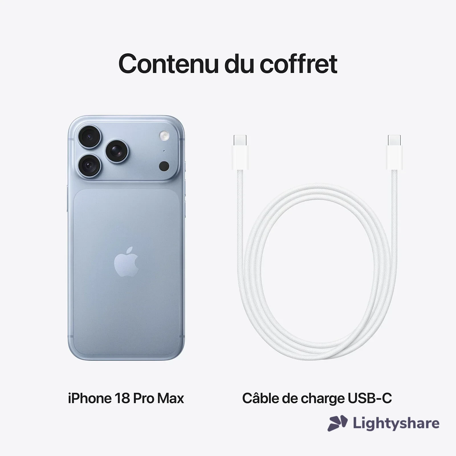 Apple iPhone 18 Pro Max 256GB - Photo 3 sur 3