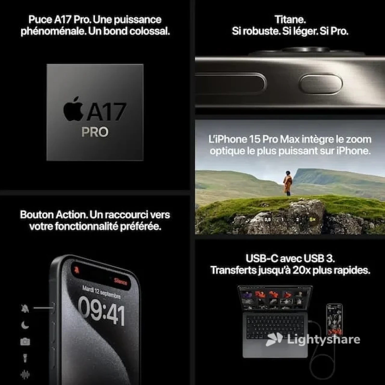 Apple iPhone 15 Pro Max - Photo 4 sur 5
