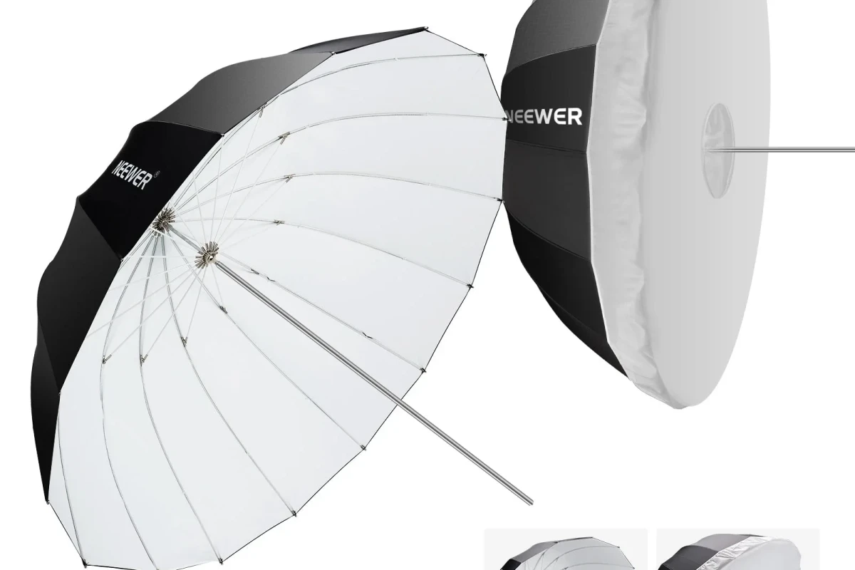 Location Neewer NS1U parapluie parabolique 104 cm avec diffuseur - Lightyshare