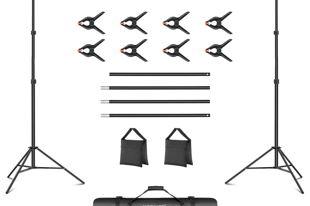 Location Neewer 3x2.1m / 10x7ft Background Support System - Lightyshare