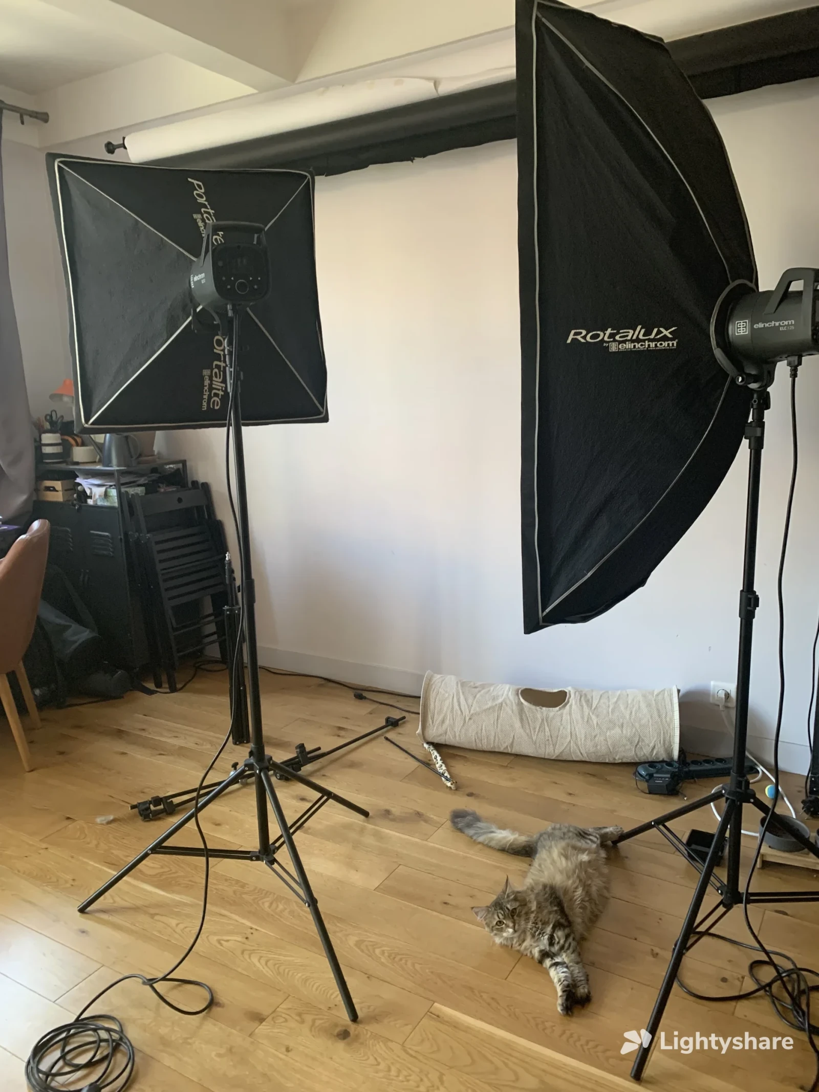Elinchrom Boîte à Lumière Rectangulaire Rotalux 50 x 130 cm - Photo 4 sur 4