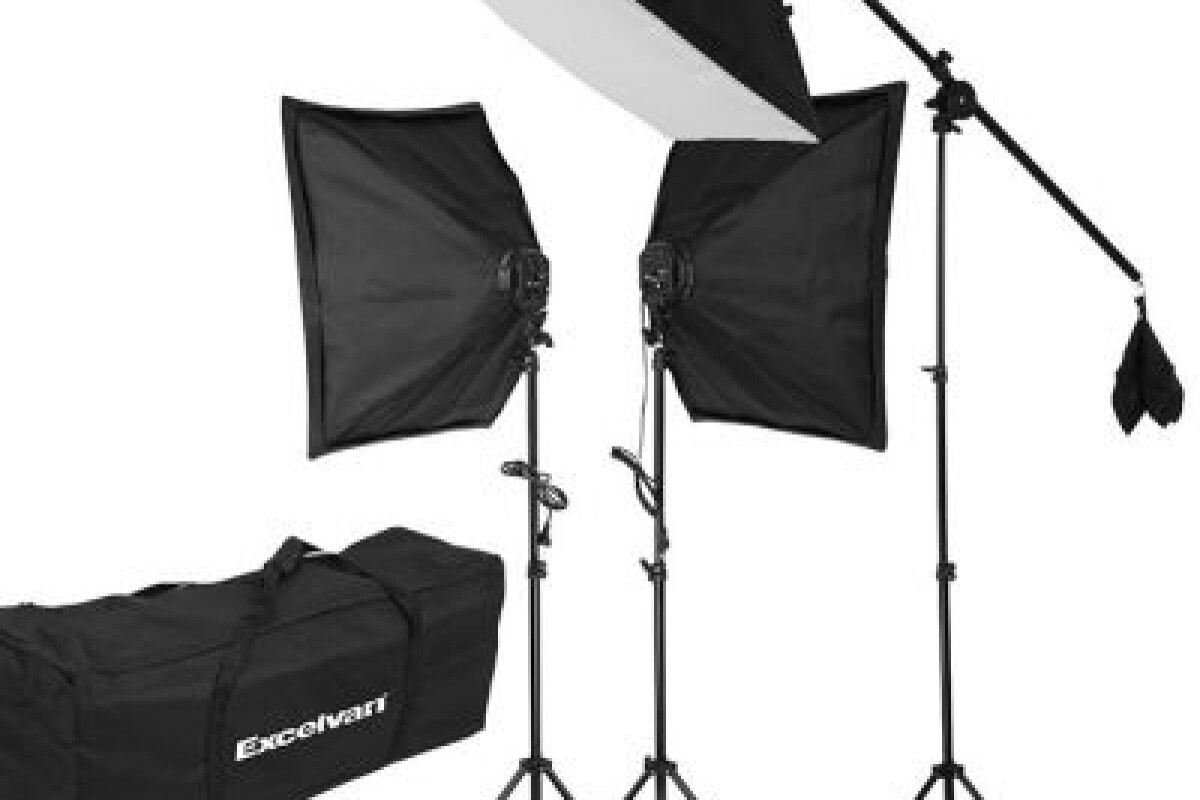 Location Kit 3 projecteurs Excelvan - Lightyshare