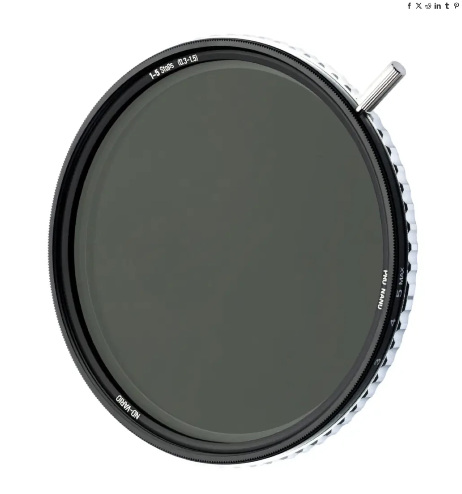 NISI NISI FILTRE ND VARIABLE TRUE COLOR (1-5 STOPS) 77mm - Photo 1 sur 3