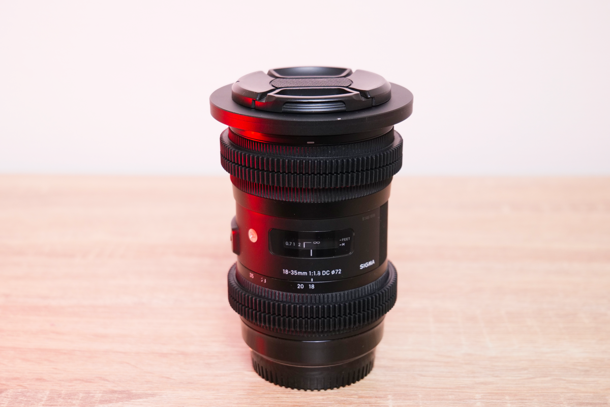 Location Sigma 18-35mm f/1.8 - Canon - Lightyshare