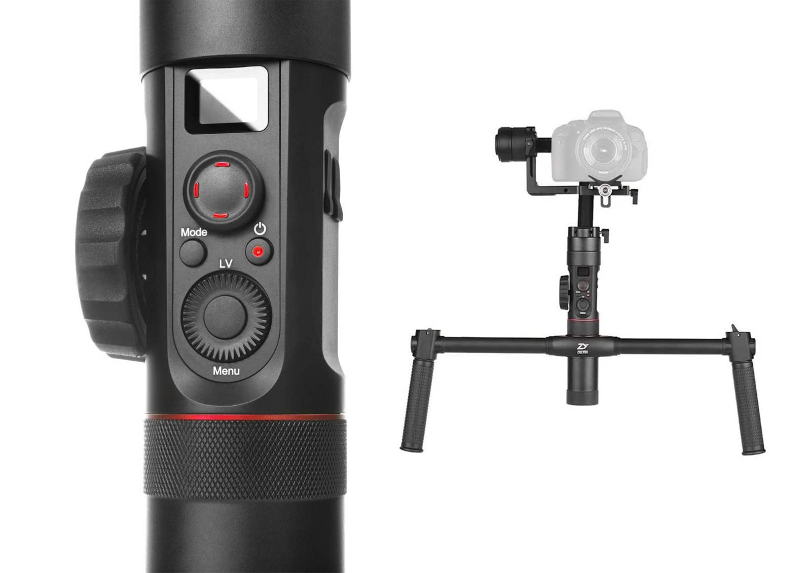 Stabilisateur ZHIYUN CRANE 2 + Dual Handle - Photo 1 sur 3
