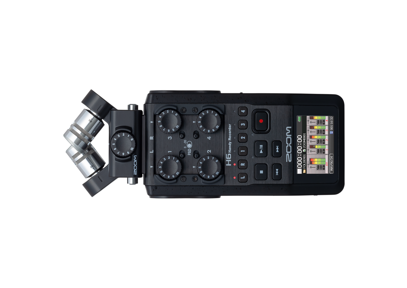 Enregistreur ZOOM H6 + carte SD - Photo 1 sur 2