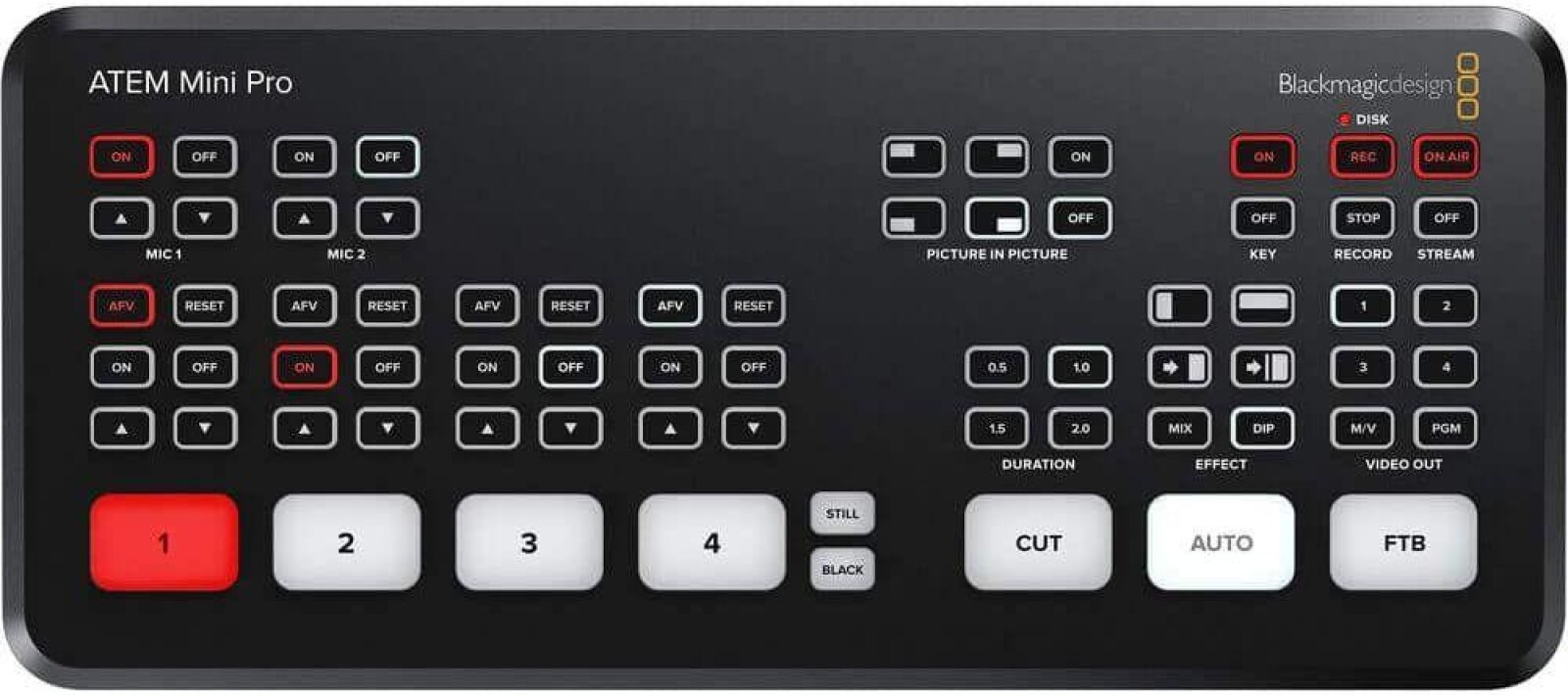 Blackmagic Design ATEM Mini Pro ISO - Photo 1 sur 2