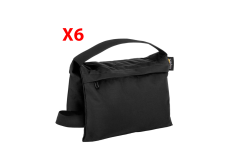 Location Gueuses 5 kg - Sacs de sable (Pack de 6)