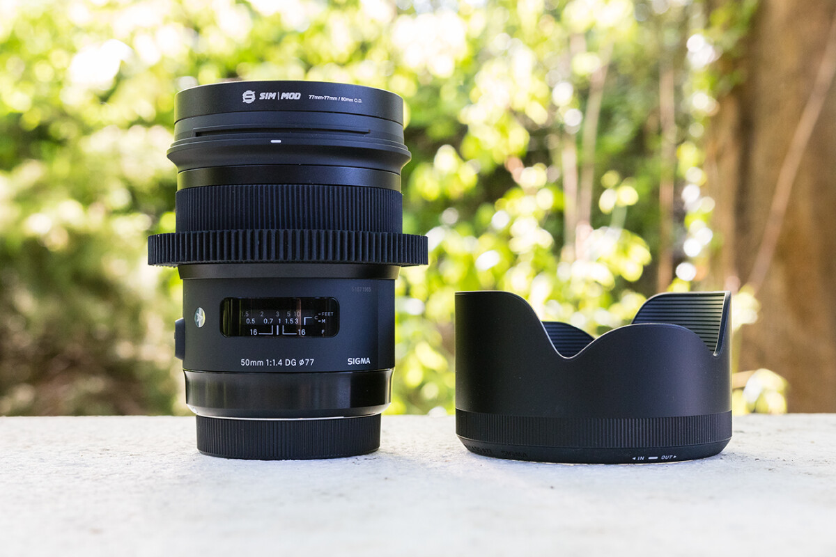 Location Objectif Sigma 50 mm f/1.4 ART (Monture Canon EF) - Custom Cine Mod - Lightyshare
