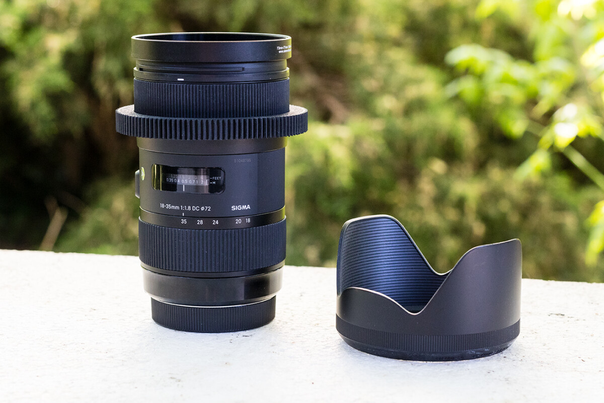 Location Objectif Sigma 18-35 mm f/1.8 ART (Monture Canon EF) - Custom Cine Mod - Lightyshare