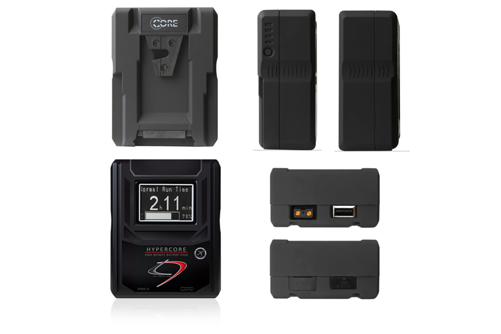 Batteries V-lock 98 Wh (X4) - CoreSWX Hypercore 9 Mini RED + Chargeur (#SUPER pack)  - Photo 2 sur 4