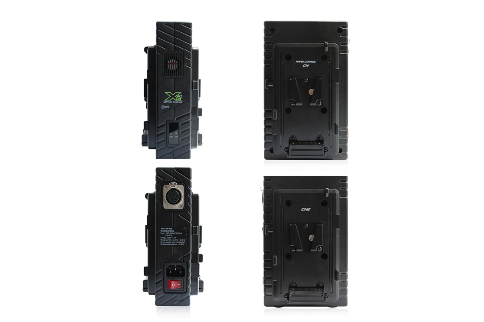 Batteries V-lock 98 Wh (X4) - CoreSWX Hypercore 9 Mini RED + Chargeur (#SUPER pack)  - Photo 3 sur 4