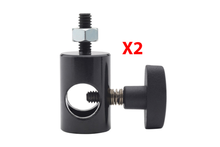 Location KUPO 5/8" (16MM) Receiver with 1/4-20 Thread (Pack de 2)
