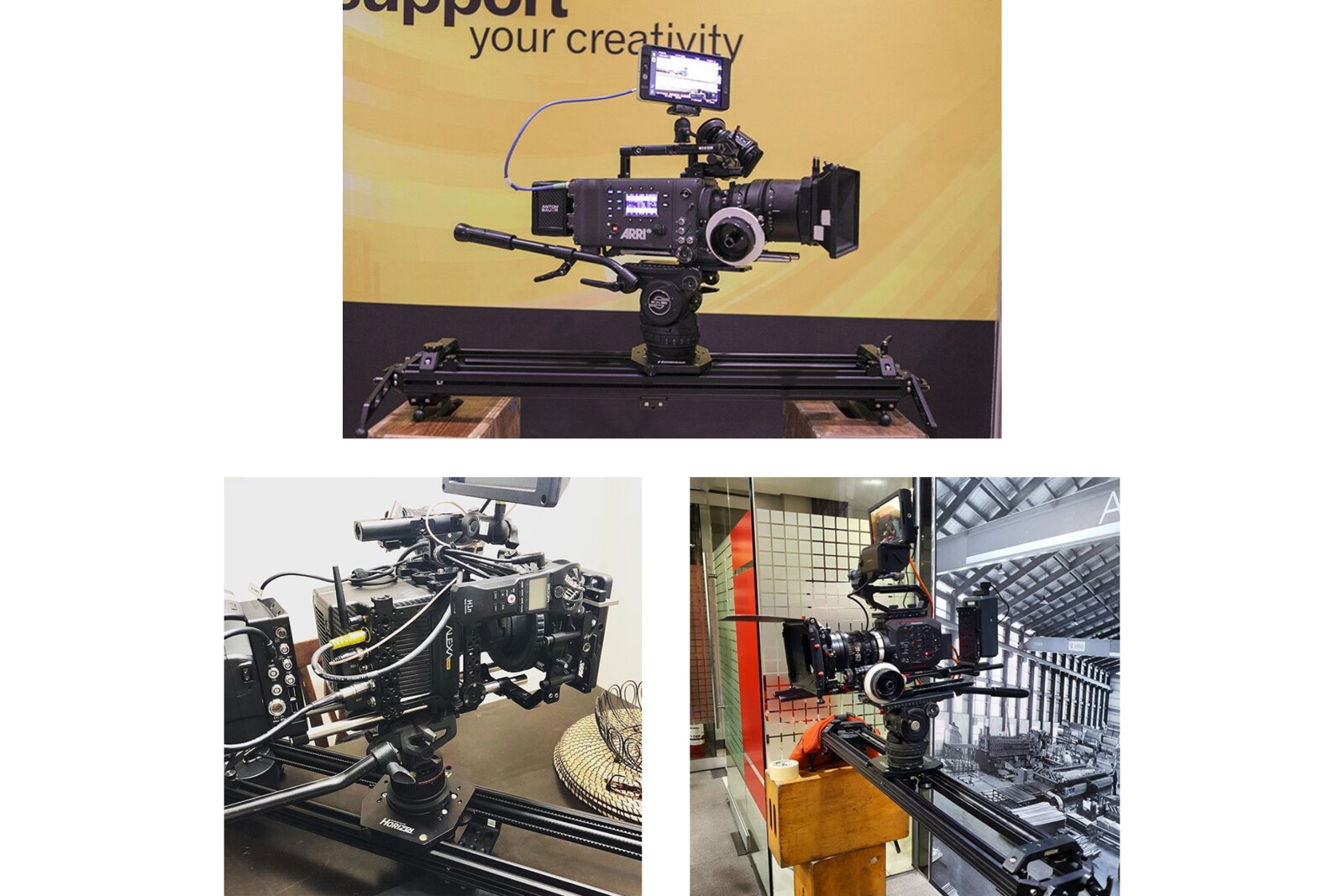 Slider CINEVATE Horizen 4 ft (122 cm) - 100 mm Bowl = Pour caméra ARRI, RED, Sony, Canon... - Photo 5 sur 5
