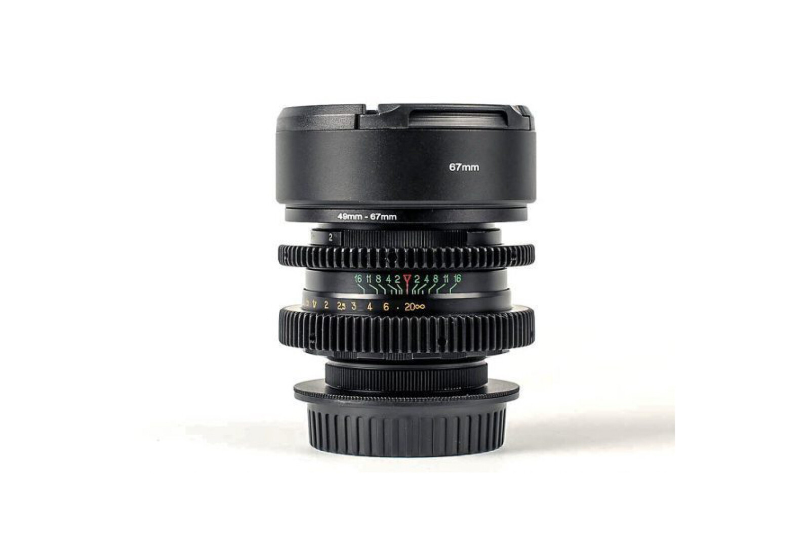 Objectif Helios 44-2 58 mm f/2 (Monture Canon EF) avec Bokeh anamorphique - Cine Mod - Photo 3 sur 4