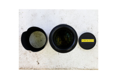 Location Objectif Canon 70-200 mm f/2.8 IS USM II (Monture Canon EF) - Custom Cine Mod 