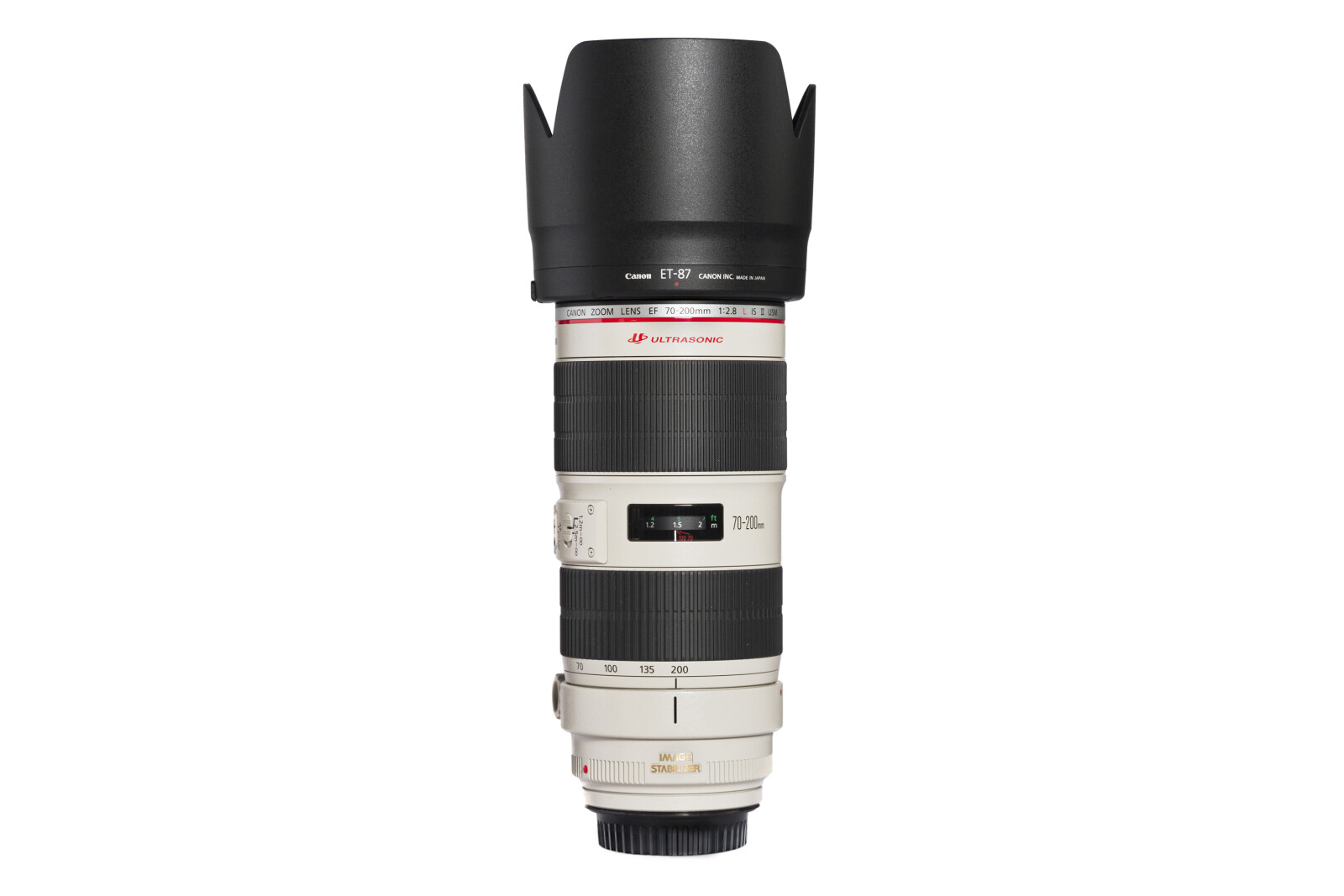 Objectif Canon 70-200 mm f/2.8 IS USM II (Monture Canon EF)  - Photo 1 sur 3