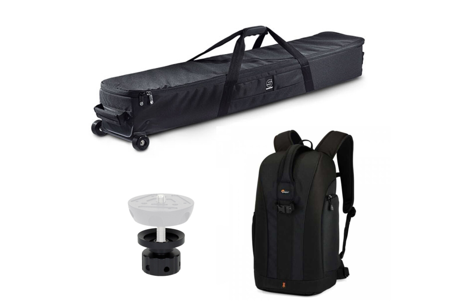 Slider CINEVATE Horizen 4 ft (122 cm) - 100 mm Bowl + Tete fluide MILLER - Arrowx 3  - Photo 5 sur 5