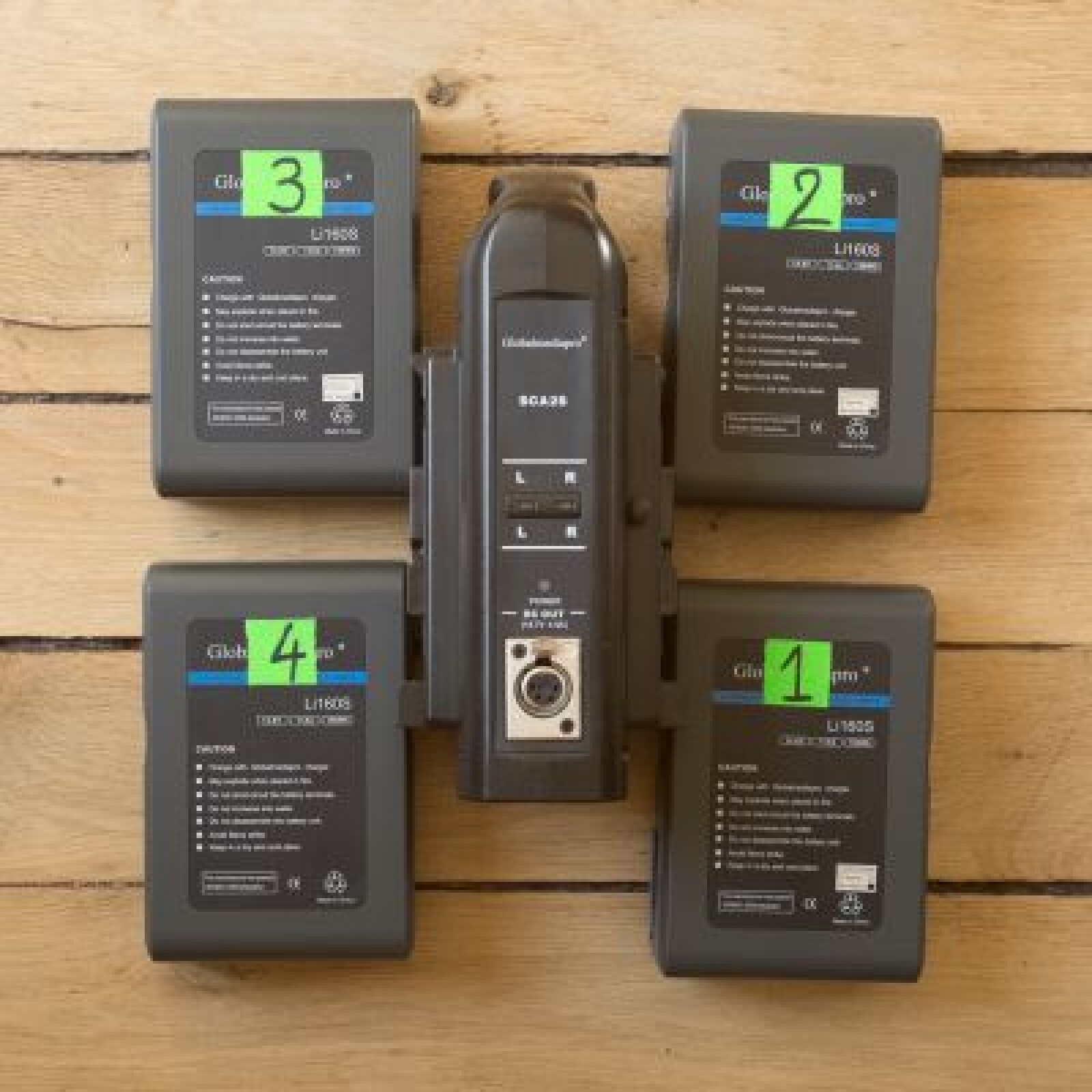 Pack  de 4x Batteries 160Wh - Photo 1 sur 2