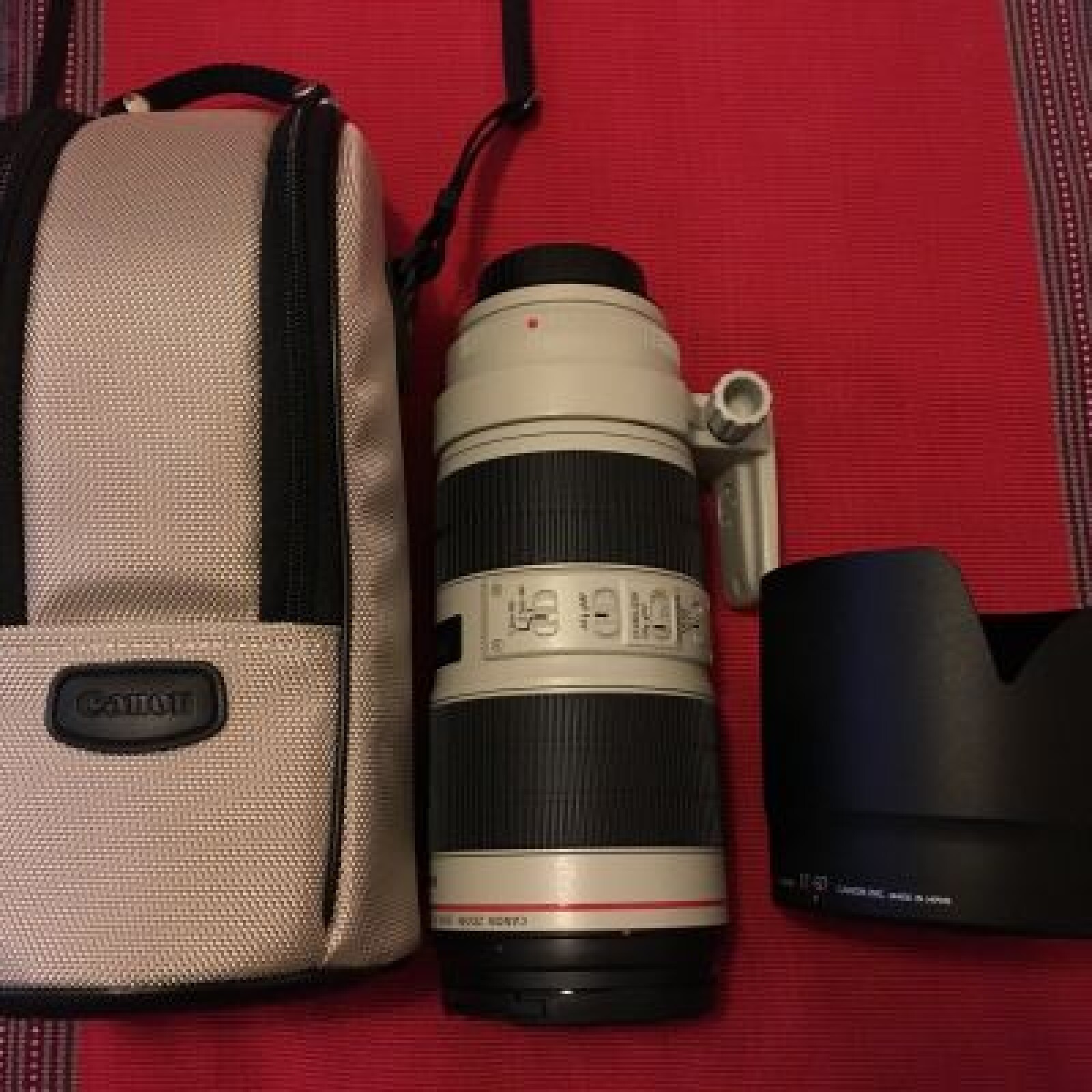 Canon 70-200mm f2.8 L IS III USM stabilisé - Photo 1 sur 2