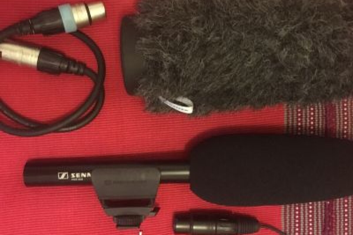 Location Micro Sennheiser MKE-600 avec bonnette anti-vent - Lightyshare