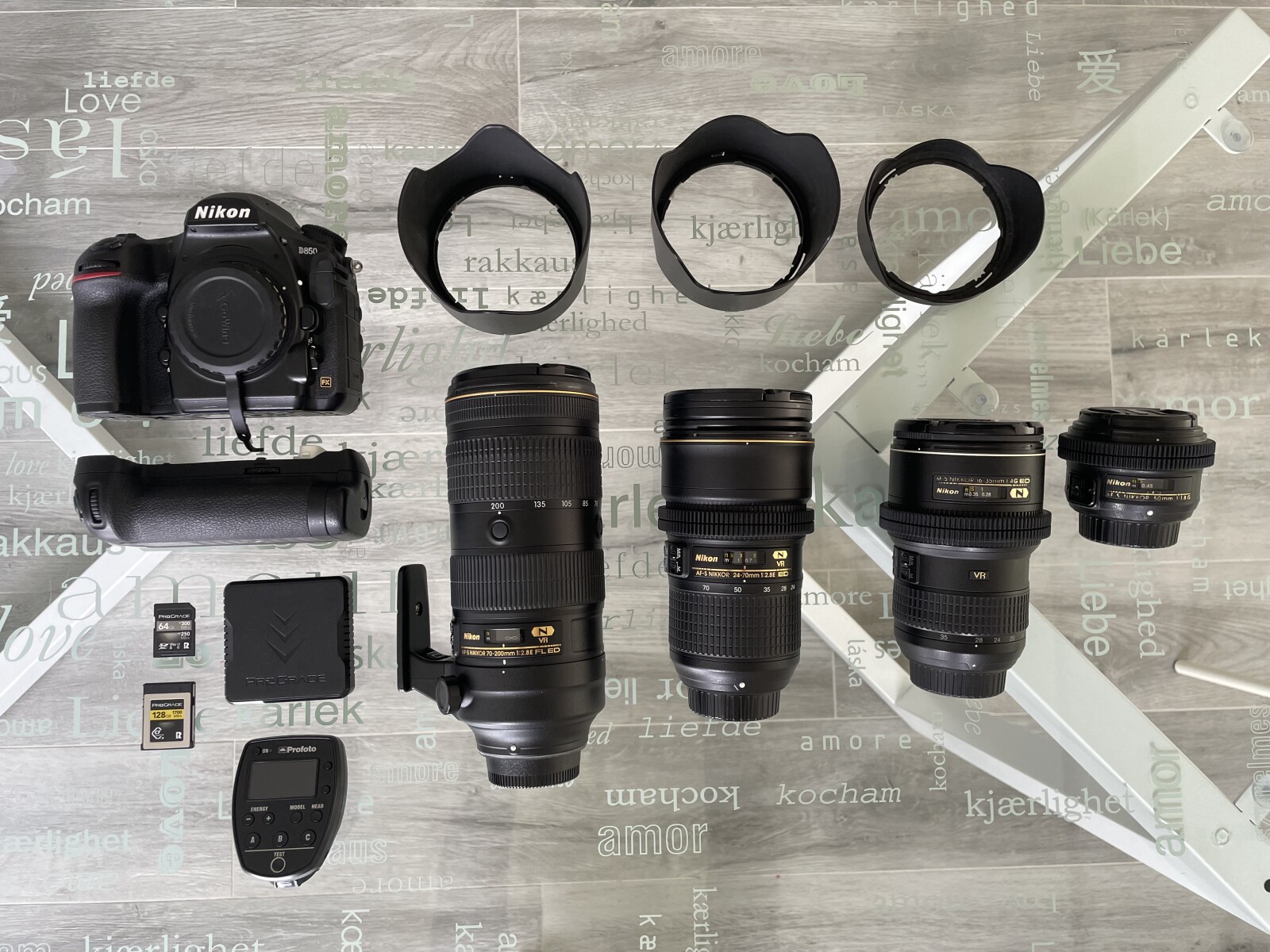 Nikon D850 + Set de 4 optiques + Profoto AirRemote TTL - Photo 1 sur 6
