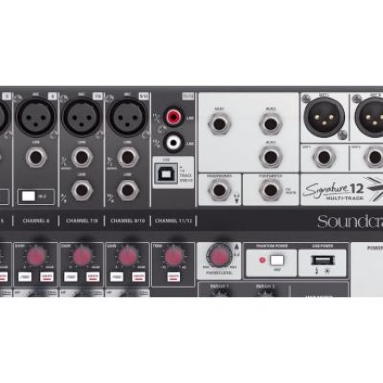 Console son 12 entrée SOUNDCRAFT Signature 12MTK - Photo 2 sur 3
